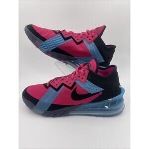 Nike Lebron 18 Low Fireberry 'Neon Nights' Sneakers CV7562-600 Men's Size 11.5US